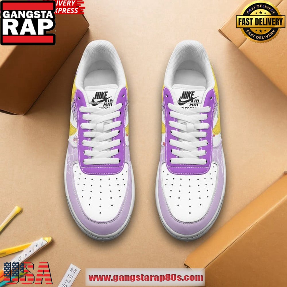 Prince Paisley Park Special Edition Air Force 1 Sneakers Shoes