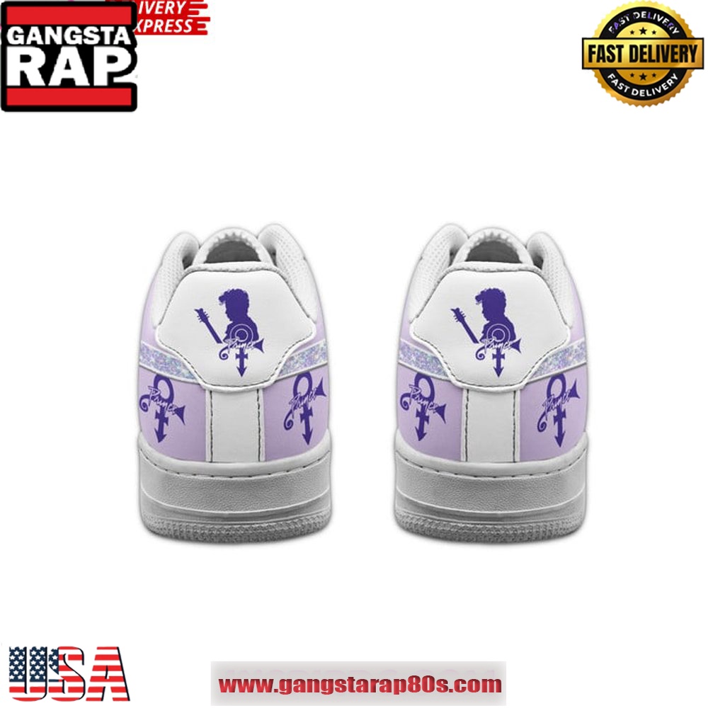 Prince Purple Rain Special Edition Air Force 1 Running Sneakers Shoes