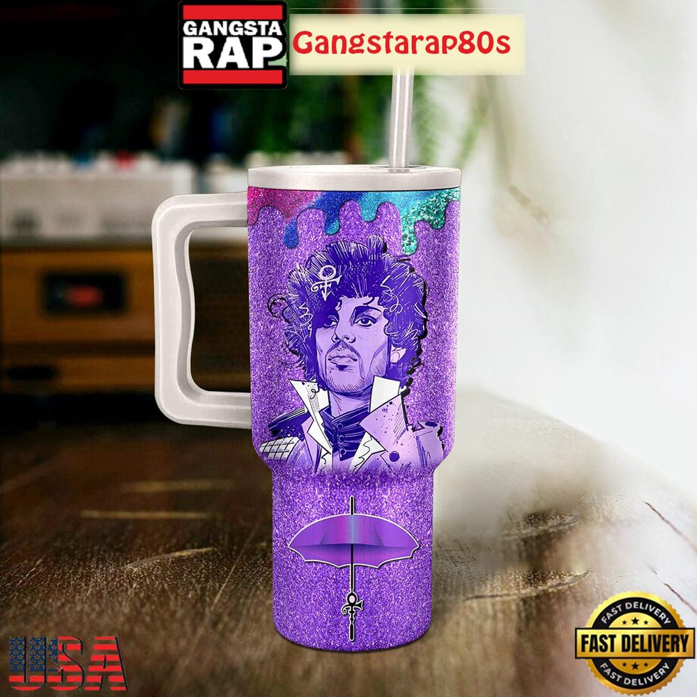 Prince Valentine Fan Umbrella Tumbler Cup 40oz