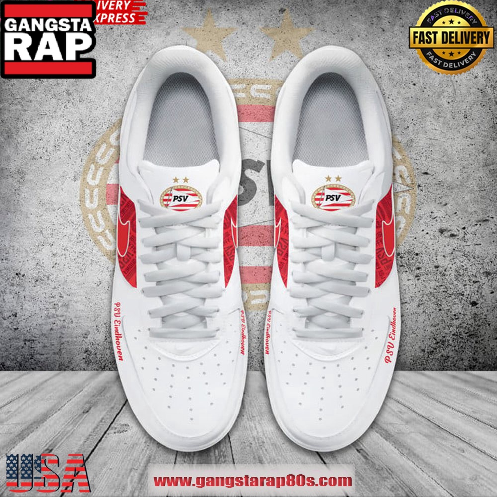 PSV Eindhoven Limited Edition Air Force 1 Running Sneakers Shoes