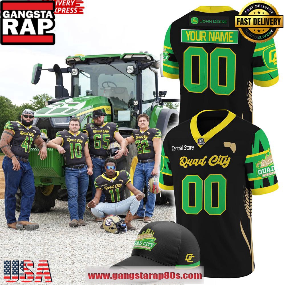 Quad City Steamwheelers Country Night 2025 Custom Football Jersey