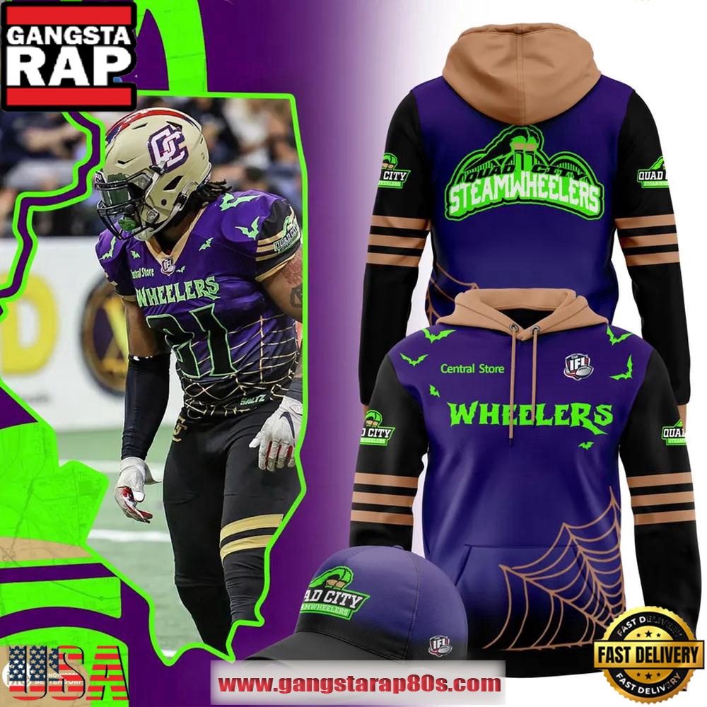 Quad City Steamwheelers Halloween Night Special Edition Unisex Hoodie