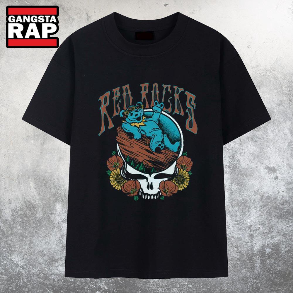 Red Rocks Grateful Dead New T Shirt