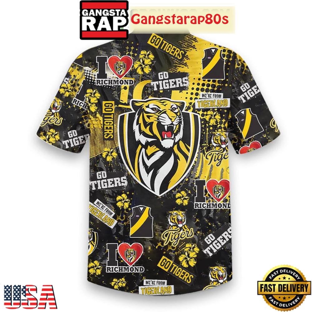 Richmond Football Go Tigers Aloha Hawaiian Shirt Richmond Football Go Tigers Aloha Hawaiian Shirt