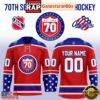 Rochester Americans 70 Seasons Of Amerks Custom Hockey Jersey 2 Rochester Americans 70 Seasons Of Amerks Custom Hockey Jersey