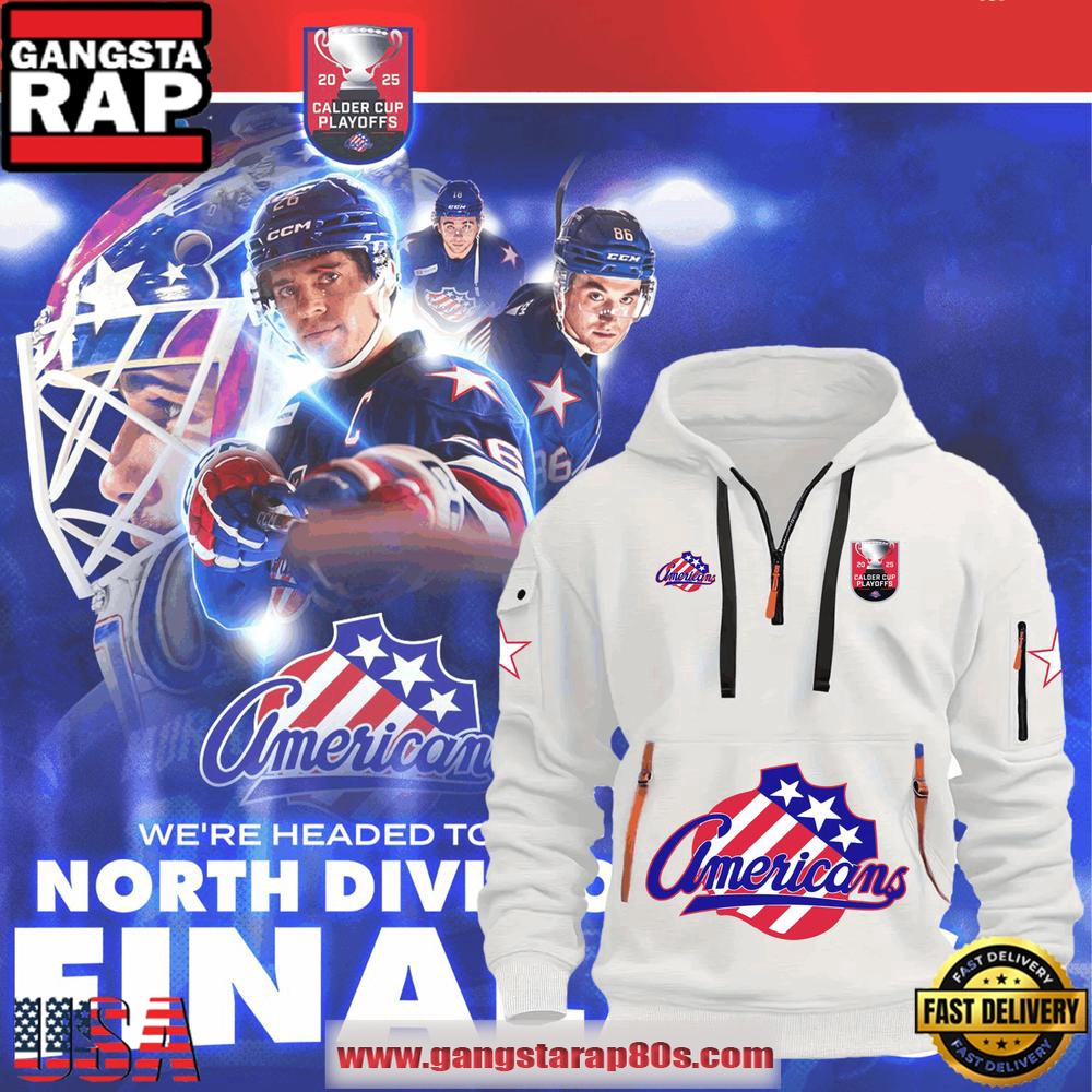 Rochester Americans North Division Finals Quarter Unisex Zip Hoodie Rochester Americans North Division Finals Quarter Unisex Zip Hoodie