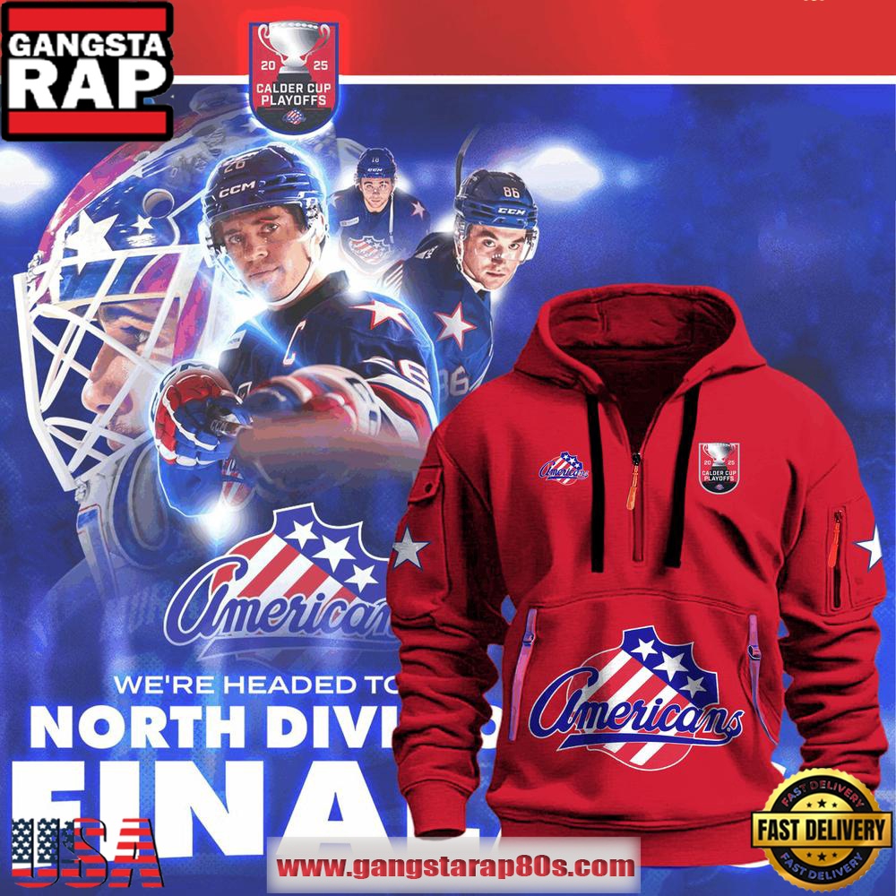 Rochester Americans North Division Finals Quarter Unisex Zip Hoodie Rochester Americans North Division Finals Quarter Unisex Zip Hoodie