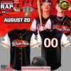 Rochester Red Wings White Hots August 20 Custom Number Baseball Jersey Shirt