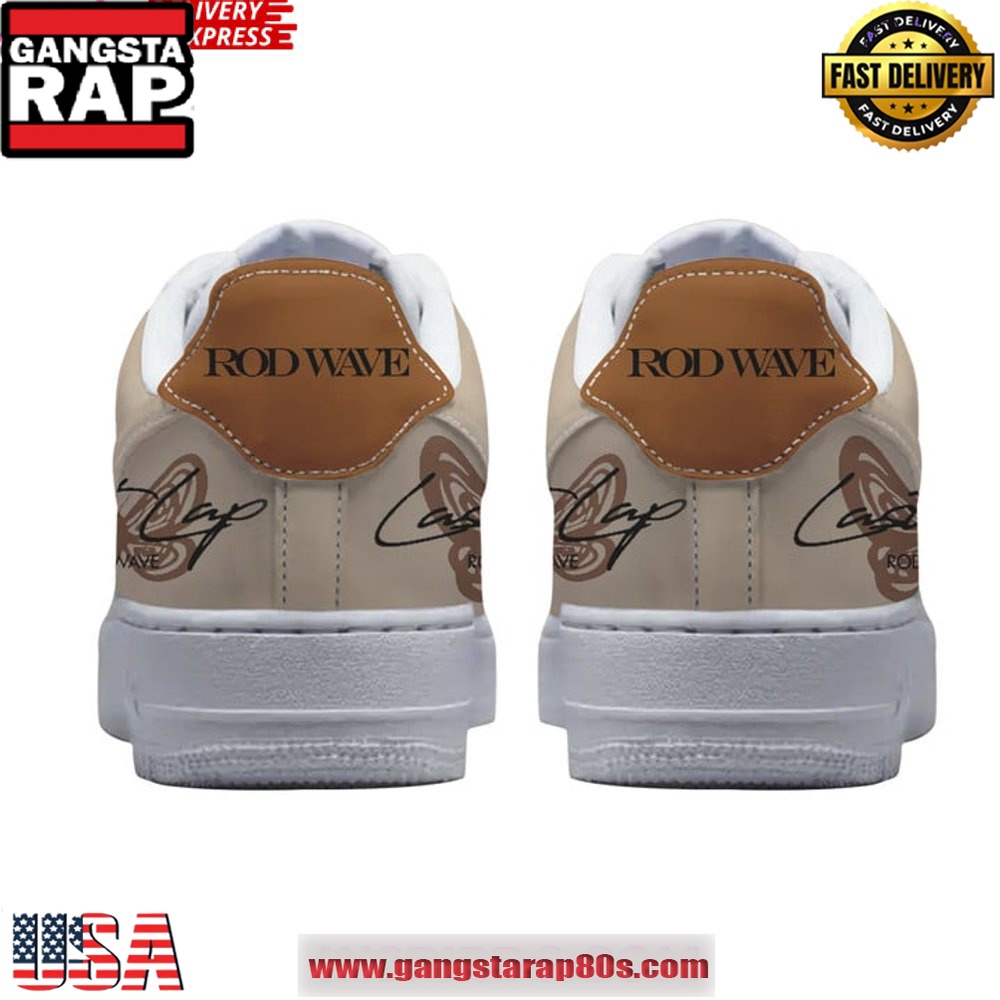 Rod Wave Limited Edition Air Force 1 Running Sneakers Shoes Rod Wave Limited Edition Air Force 1 Running Sneakers Shoes