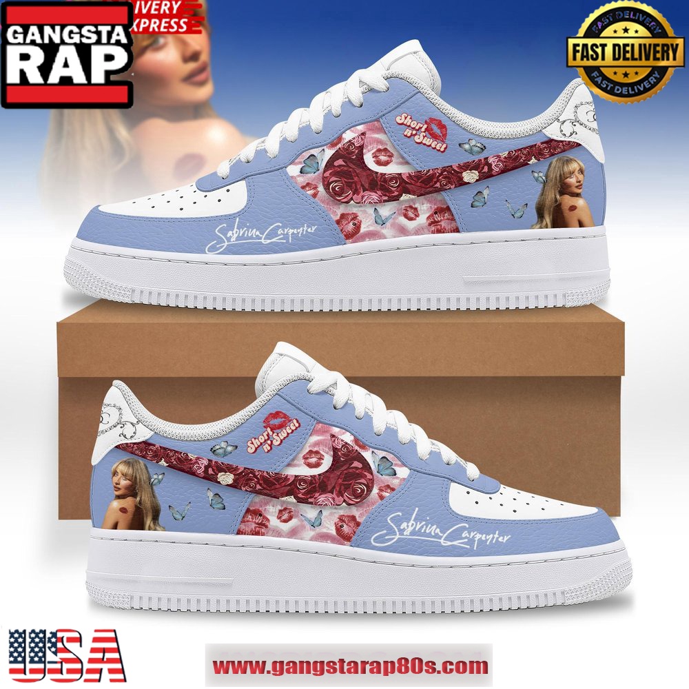 Sabrina Carpenter Short and Sweet Edition Air Force 1 Sneakers Shoes