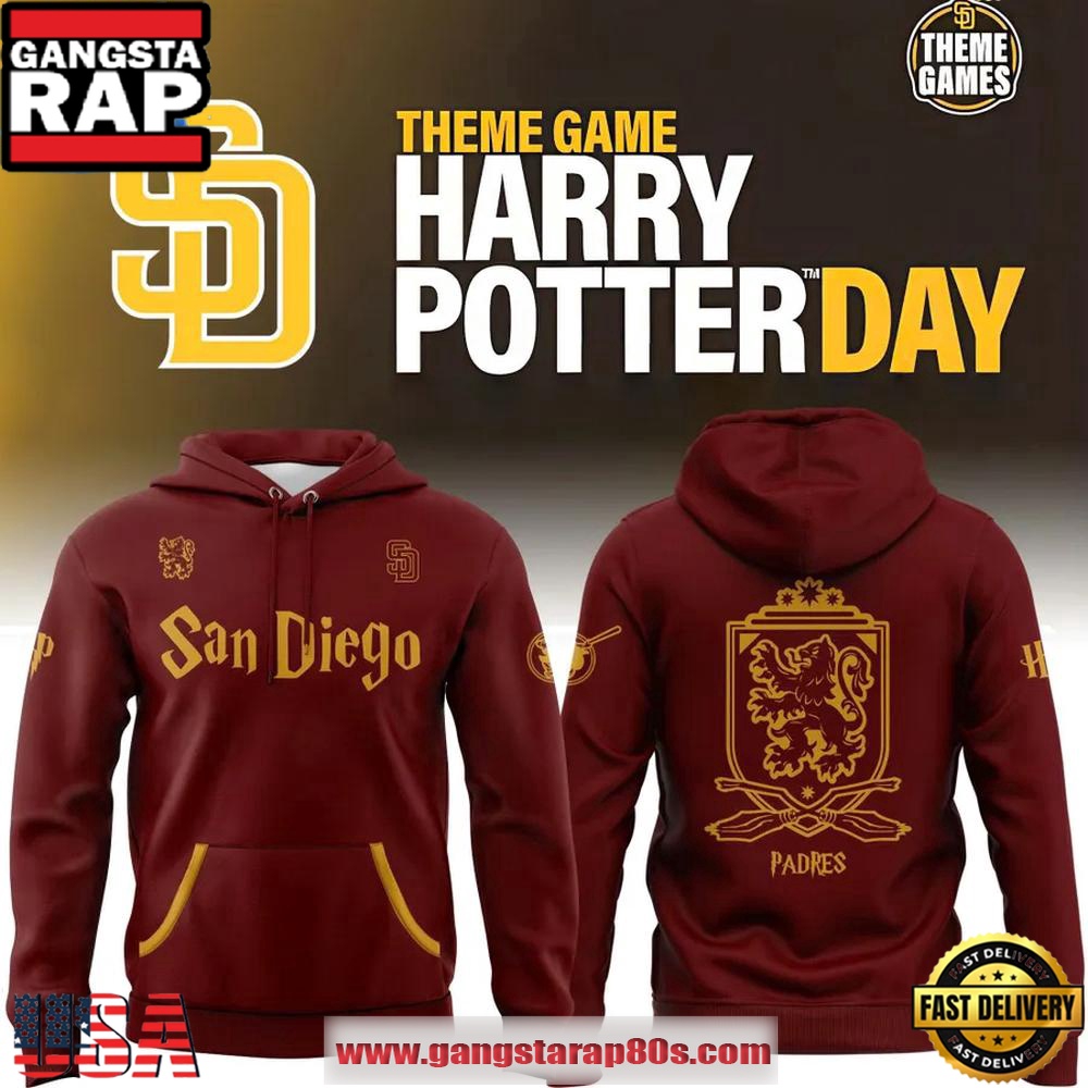 San Diego Padres Harry Potter Night Unisex Hoodie 2025