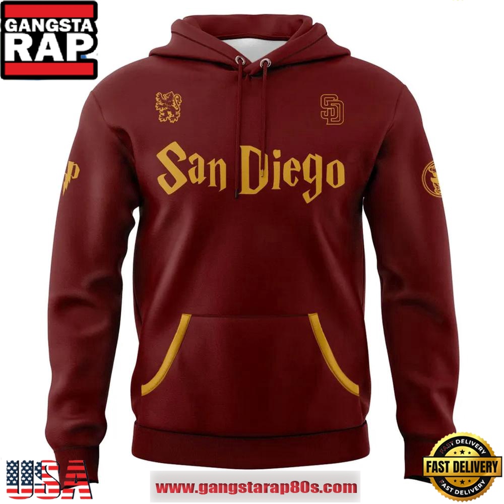 San Diego Padres Harry Potter Night Unisex Hoodie 2025