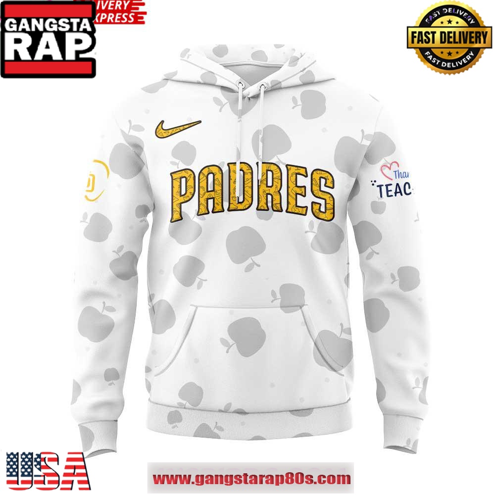 San Diego Padres Teacher Appreciation 2025 Unisex Hoodie