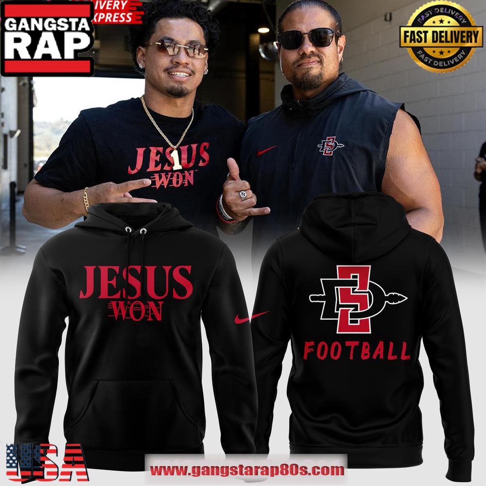 San Diego State Jesus Won Limited Edition T Shirt San Diego State Jesus Won Limited Edition T Shirt