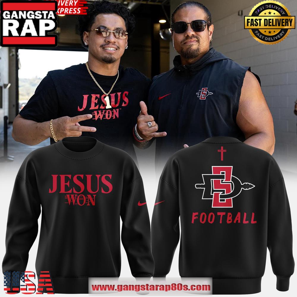 San Diego State Jesus Won Limited Edition T Shirt San Diego State Jesus Won Limited Edition T Shirt