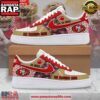 San Francisco 49ers Limited Edition Air Force 1 Running Sneakers Shoes 7 San Francisco 49ers Limited Edition Nike Air Force 1 Running Sneakers Shoes