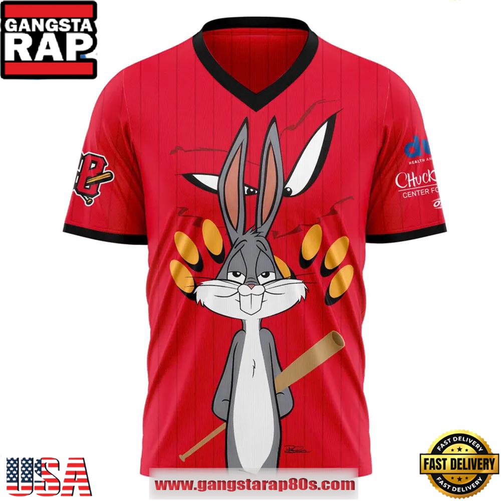 Schaumburg Boomers x Chuck Jones Looney Tunes Limited Edition Custom Football Jersey Schaumburg Boomers x Chuck Jones Looney Tunes Limited Edition Custom Football Jersey