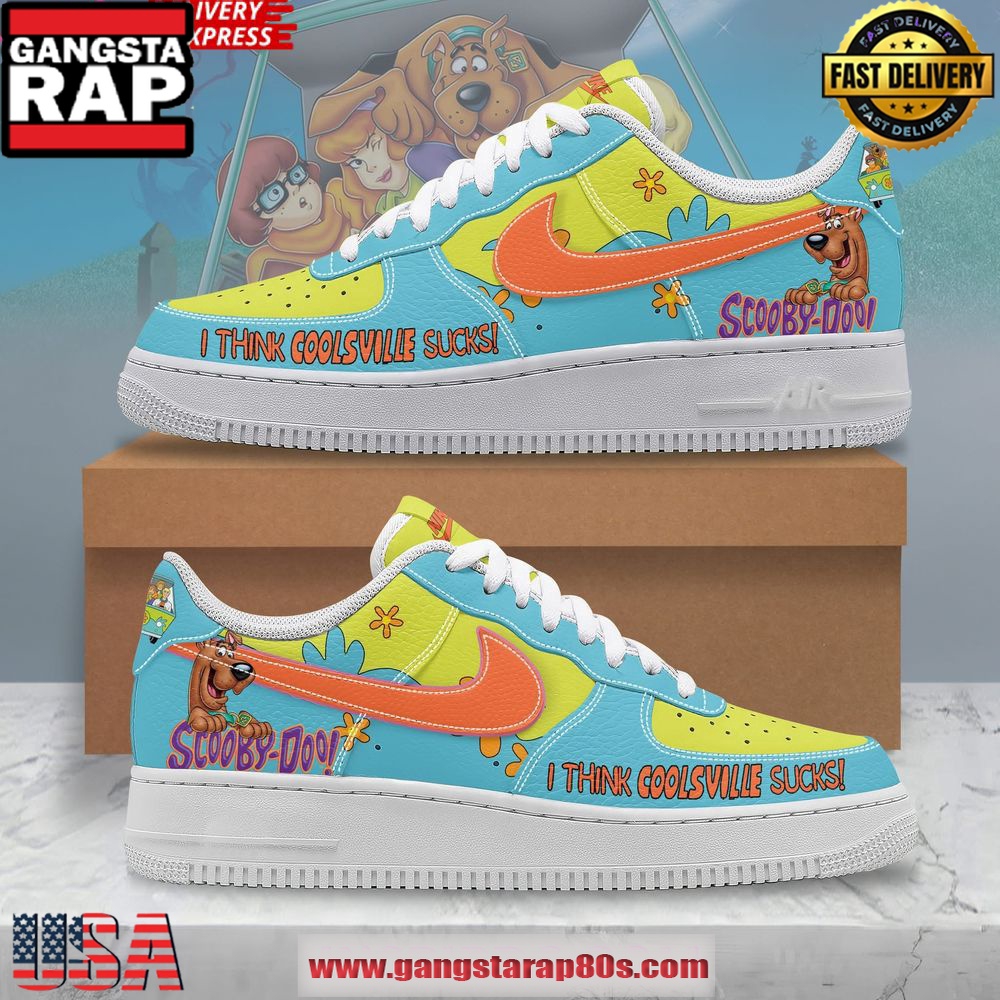 Scooby-Doo Coolsville Limited Edition Air Force 1 Shoes Running Sneakers Scooby-Doo Coolsville Limited Edition Air Force 1 Shoes Running Sneakers