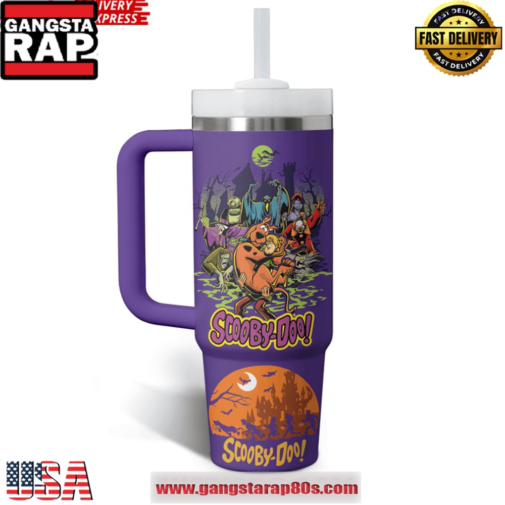 Scooby-Doo Halloween Mystery Stanley Tumbler Cup 40oz Scooby-Doo Halloween Mystery Stanley Tumbler Cup 40oz