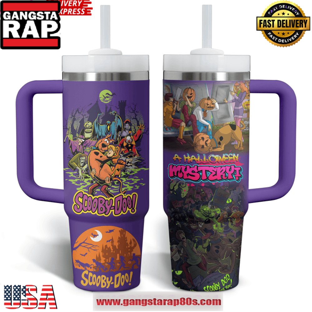 Scooby-Doo Halloween Mystery Stanley Tumbler Cup 40oz Scooby-Doo Halloween Mystery Stanley Tumbler Cup 40oz