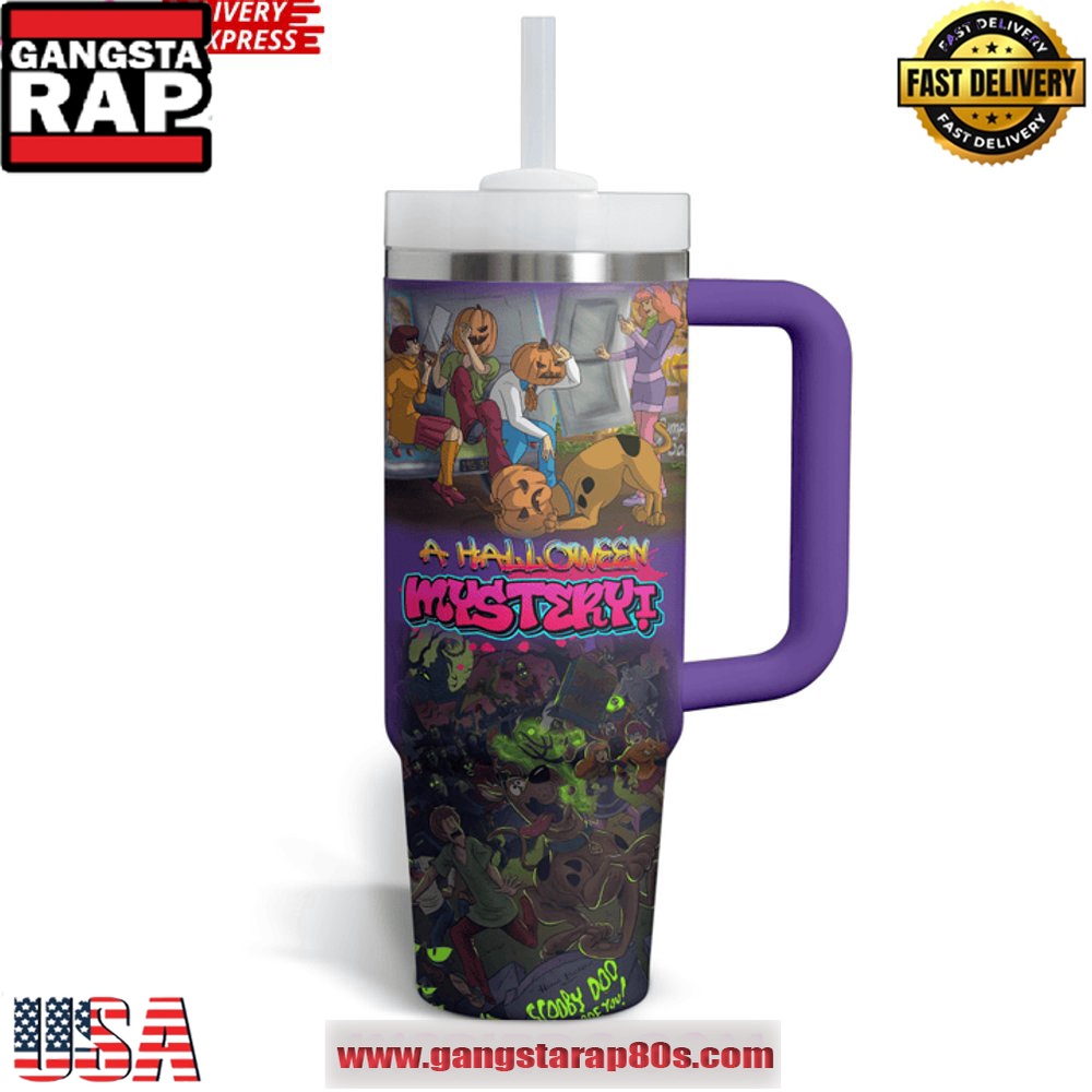 Scooby-Doo Halloween Mystery Stanley Tumbler Cup 40oz Scooby-Doo Halloween Mystery Stanley Tumbler Cup 40oz