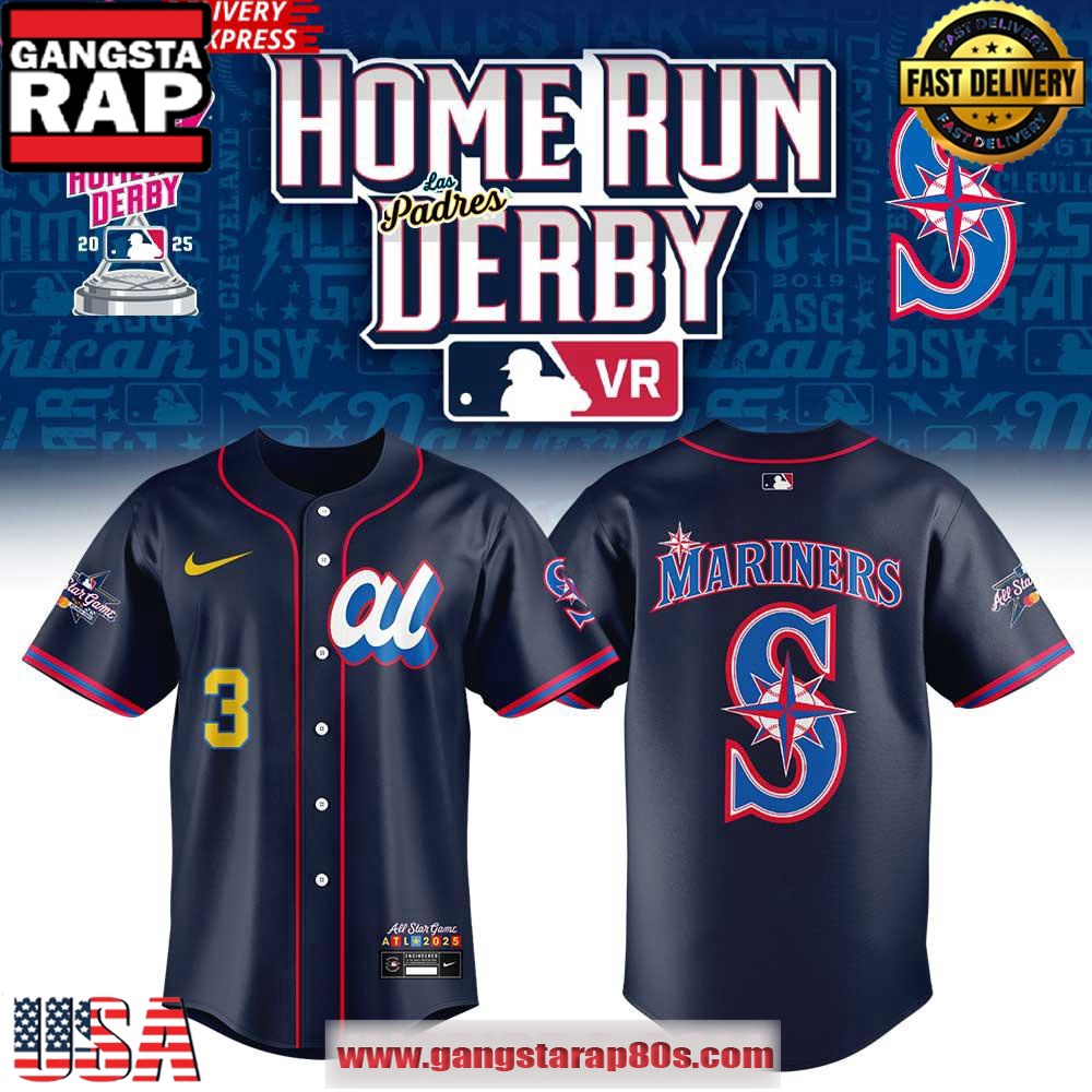 Seattle Mariners 2025 Home Run Derby Baseball Jersey Shirt Seattle Mariners 2025 Home Run Derby Baseball Jersey Shirt
