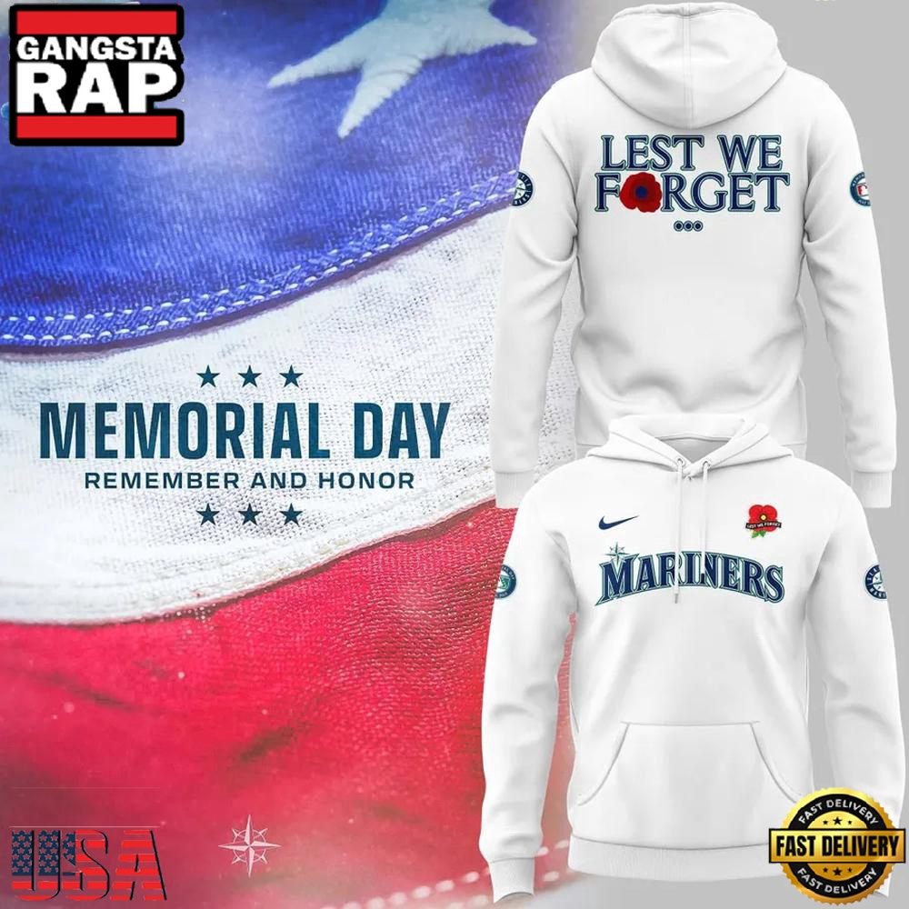 Seattle Mariners Memorial Day Limited Premium Edition Hoodie
