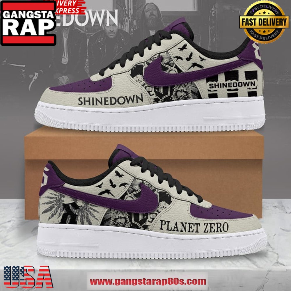 Shinedown Planet Zero Air Force 1 Running Sneakers Shoes Shinedown Planet Zero Air Force 1 Running Sneakers Shoes