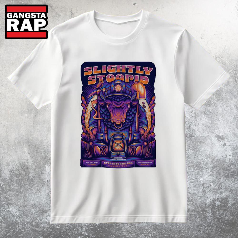 Slightly Stoopid 7-18-2025 Snow King Resort in Jackson WY T Shirt