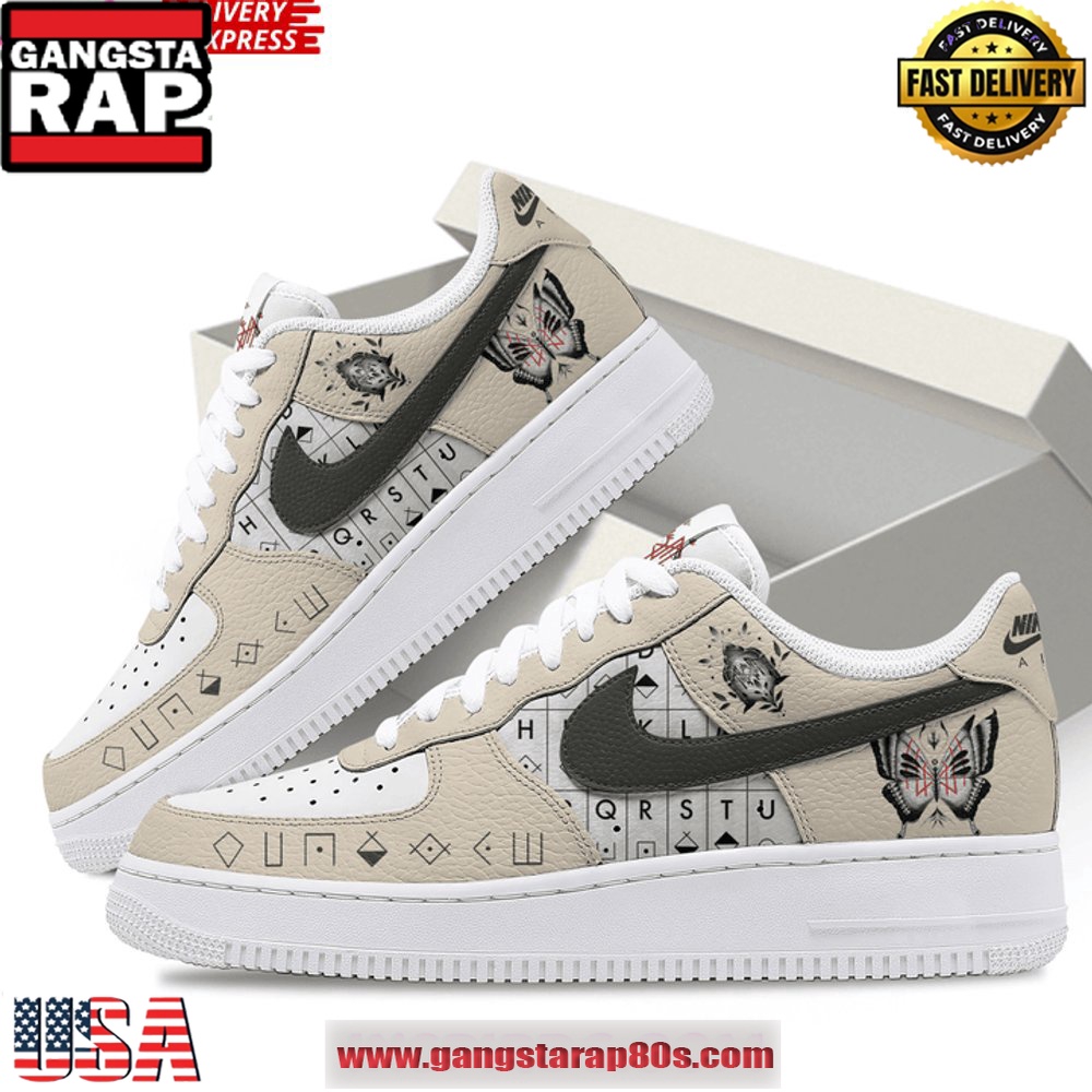 Slipknot Ouija Board Limited Edition Air Force 1 Running Sneakers Shoes