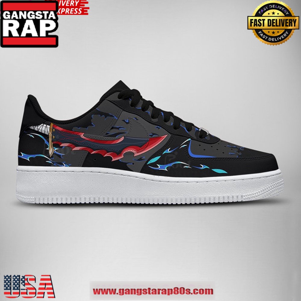 Solo Leveling Sung Jin-Woo Air Force 1 Running Sneakers Shoes Solo Leveling Sung Jin-Woo Air Force 1 Running Sneakers Shoes