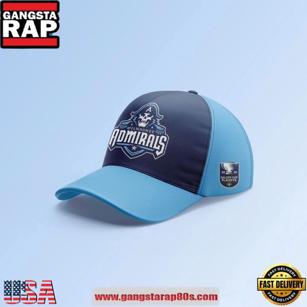 Special Edition Milwaukee Admirals Calder Cup Playoffs Classic Cap Hats