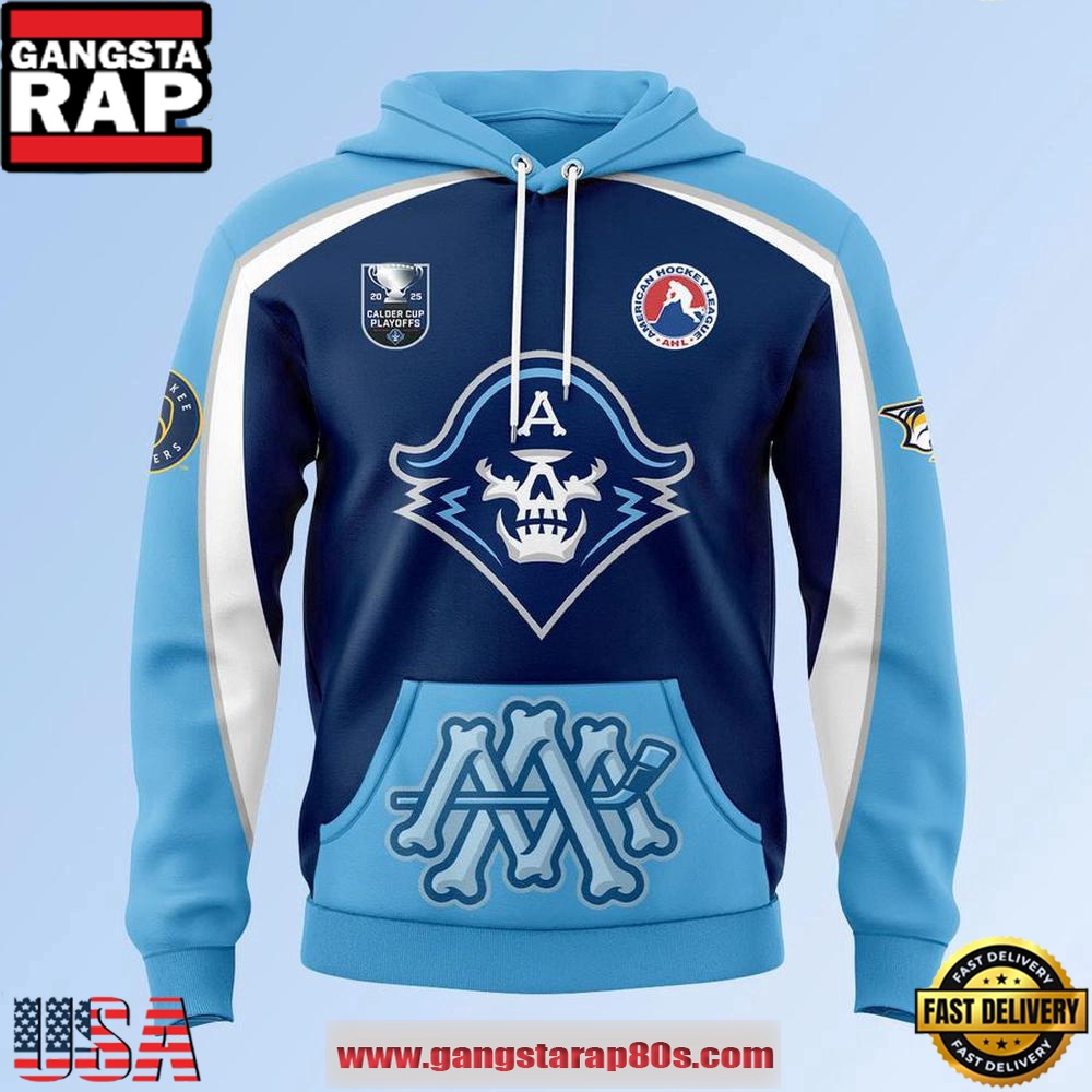 Special Edition Milwaukee Admirals Calder Cup Playoffs Unisex Hoodie Special Edition Milwaukee Admirals Calder Cup Playoffs Unisex Hoodie