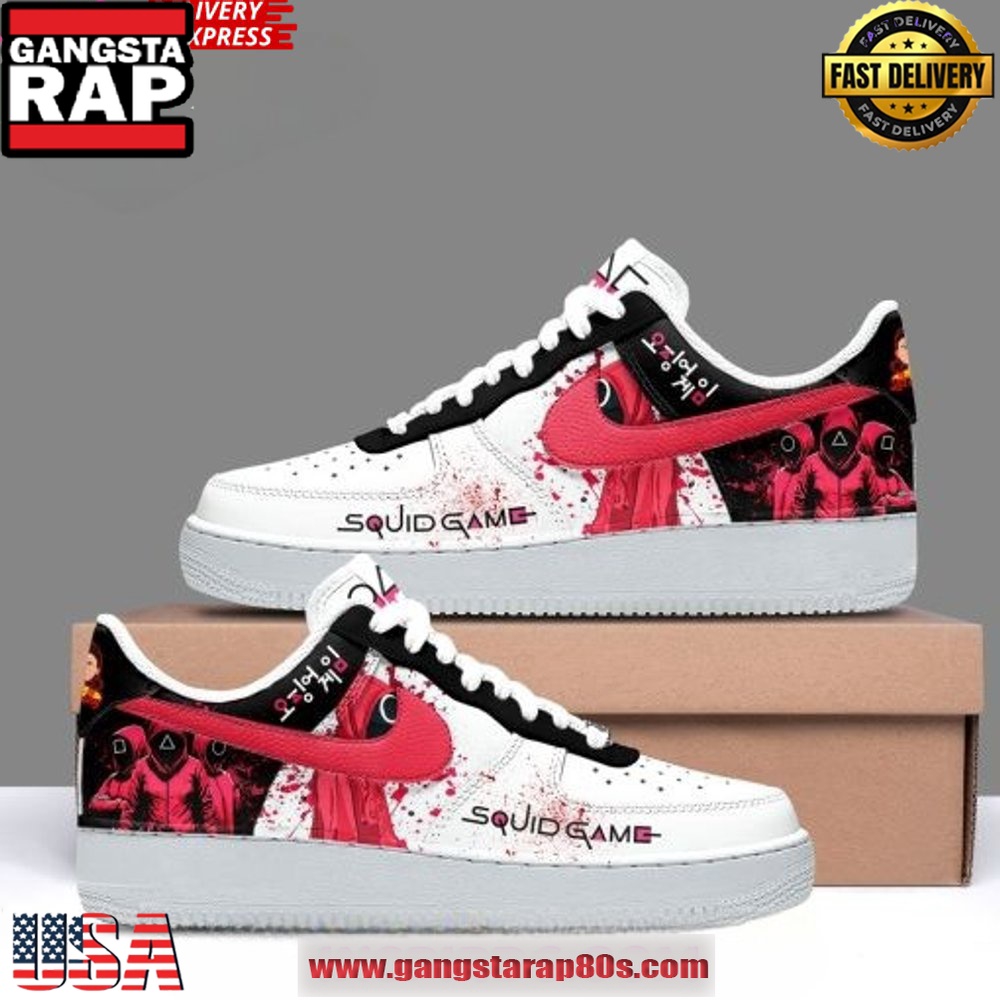 Squid Game 2 Limited Edition Air Force 1 Shoes Running Sneakers