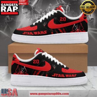 Star Wars Darth Vader Special Edition Air Force 1 Running Sneakers Shoes