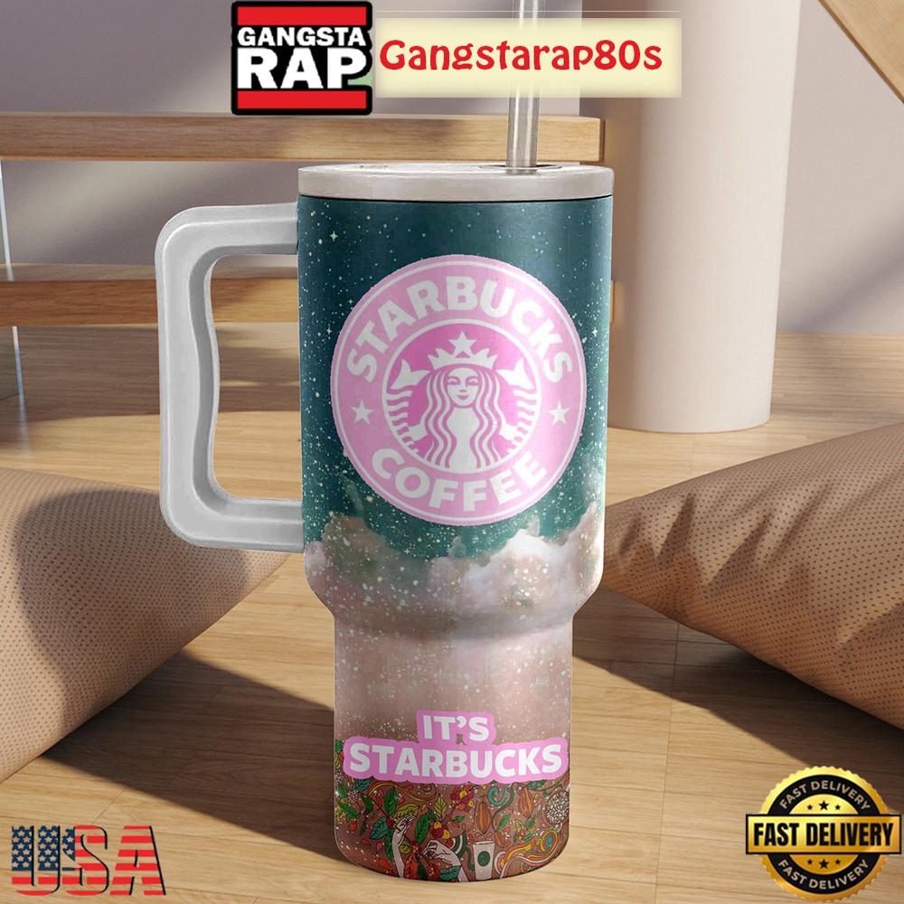 Starbucks Coffee It's Starbucks Tumbler Cup 40oz Starbucks Coffee It's Starbucks Tumbler Cup 40oz