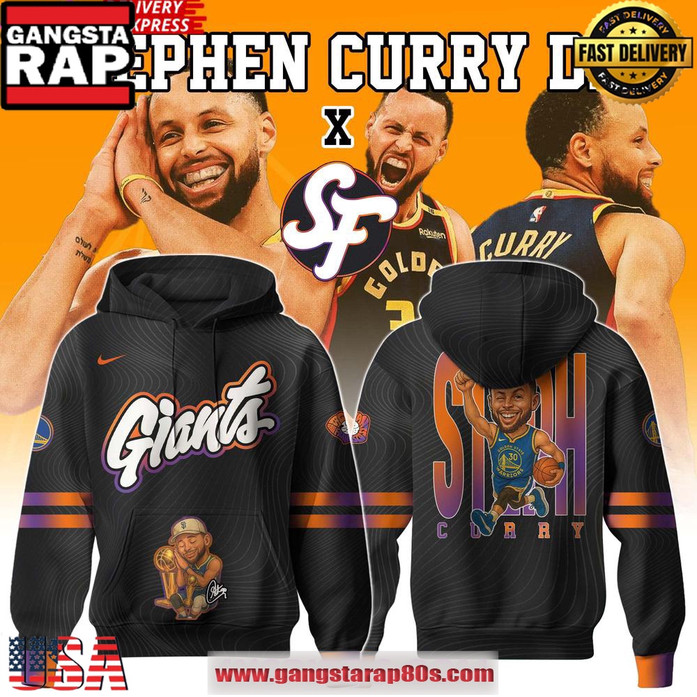 Steph Curry Collab San Francisco Giants Special Edition All Over Print Hoodie Steph Curry Collab San Francisco Giants Special Edition All Over Print Hoodie