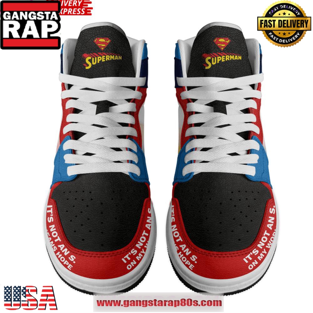 Superman 2025 Limited Edition Nike Air Jordan 1 Running Sneakers Shoes Superman 2025 Limited Edition Nike Air Jordan 1 Running Sneakers Shoes
