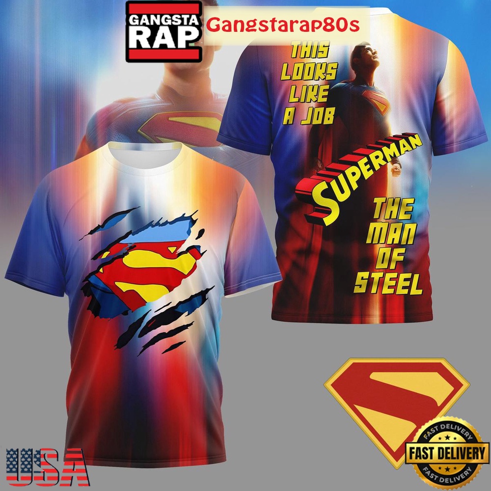 Superman The Man Of Steel Special Edition T-Shirt