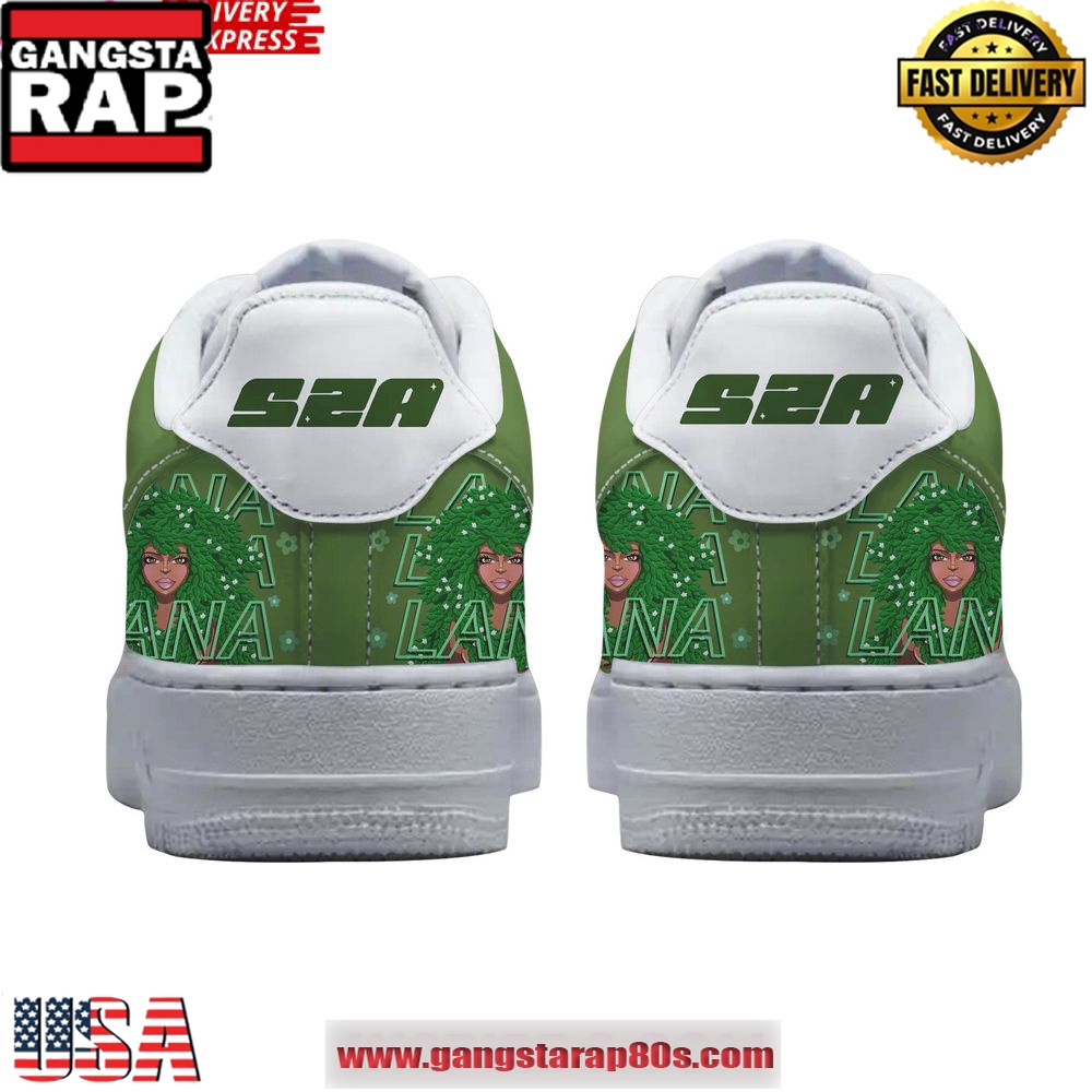 SZA Dreaming of Saturn Air Force 1 Shoes Running Sneakers SZA Dreaming of Saturn Air Force 1 Shoes Running Sneakers