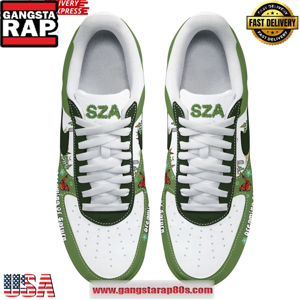 SZA Dreaming of Saturn Air Force 1 Shoes Running Sneakers SZA Dreaming of Saturn Air Force 1 Shoes Running Sneakers