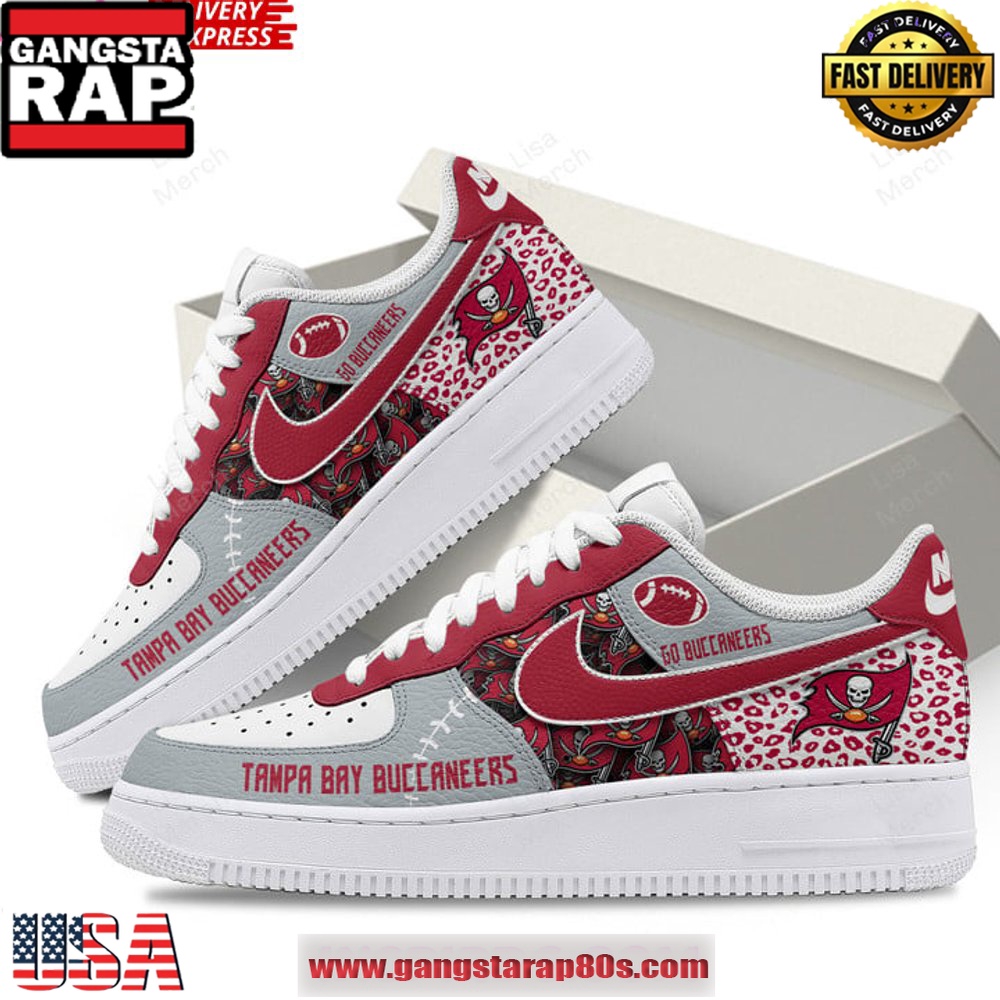 Tampa Bay Buccaneers Limited Edition Air Force 1 Running Sneakers Shoes Tampa Bay Buccaneers Limited Edition Air Force 1 Running Sneakers Shoes