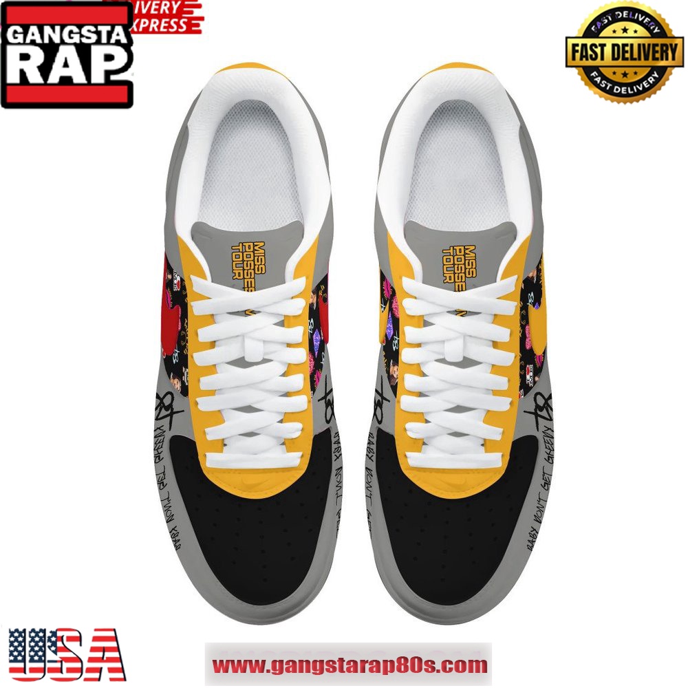 Tate McRae Greedy Limited Edition Air Force 1 Running Sneakers Shoes Tate McRae Greedy Limited Edition Air Force 1 Running Sneakers Shoes
