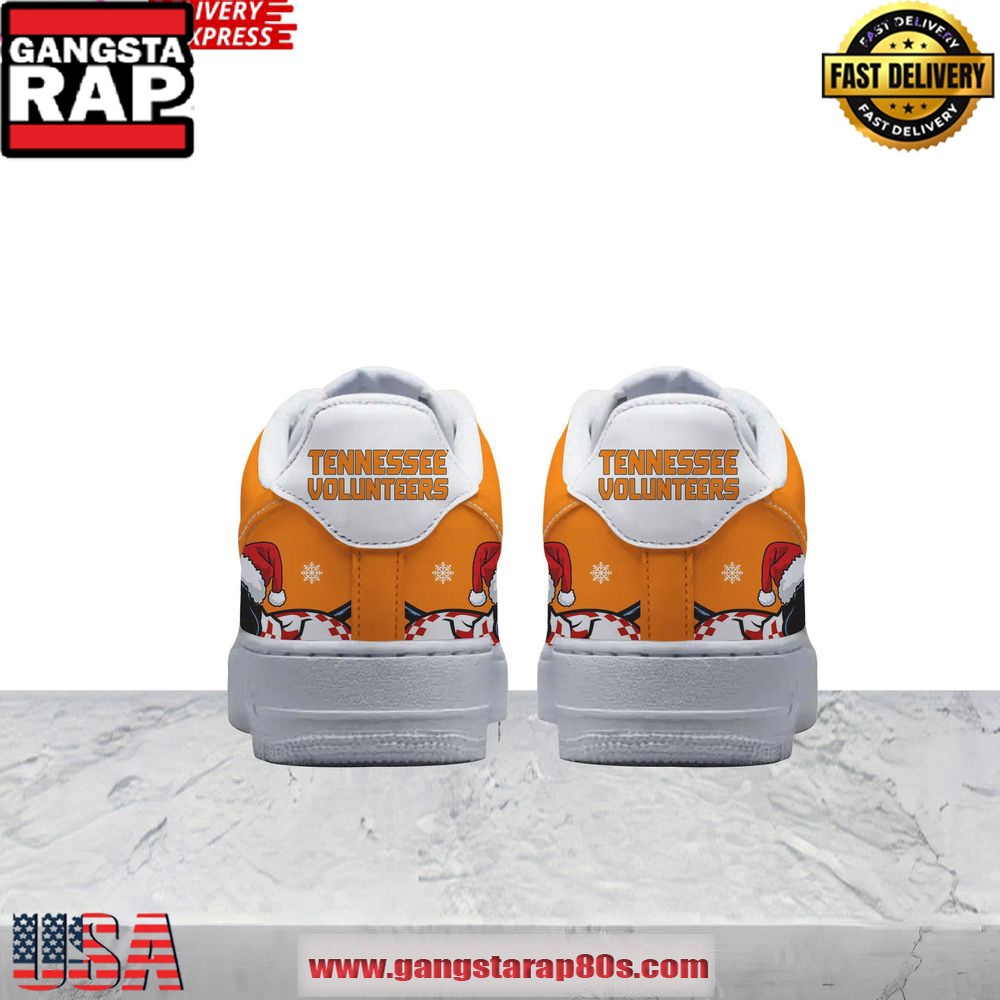 Tennessee Volunteers Merry Christmas Limited Air Force 1 Running Sneakers Shoes Tennessee Volunteers Merry Christmas Limited Air Force 1 Running Sneakers Shoes