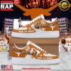 Texas Longhorns Get Hooked Limited Edition Nike Air Force 1 Running Sneakers Shoes