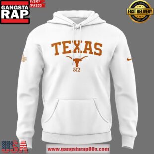 Texas Longhorns Sec Regular Season Title Special White Unisex Hoodie