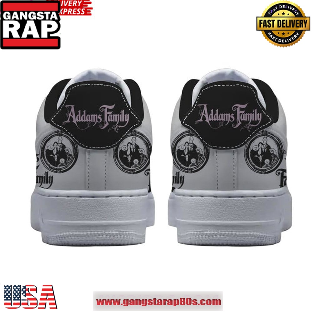 The Addams Family Normal is an Illusion Air Force 1 Running Sneakers Shoes The Addams Family Normal is an Illusion Air Force 1 Running Sneakers Shoes