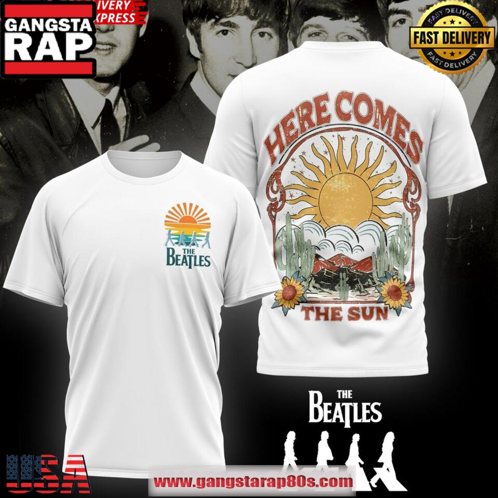 The Beatles “Here Comes The Sun” Retro Unisex T-Shirt
