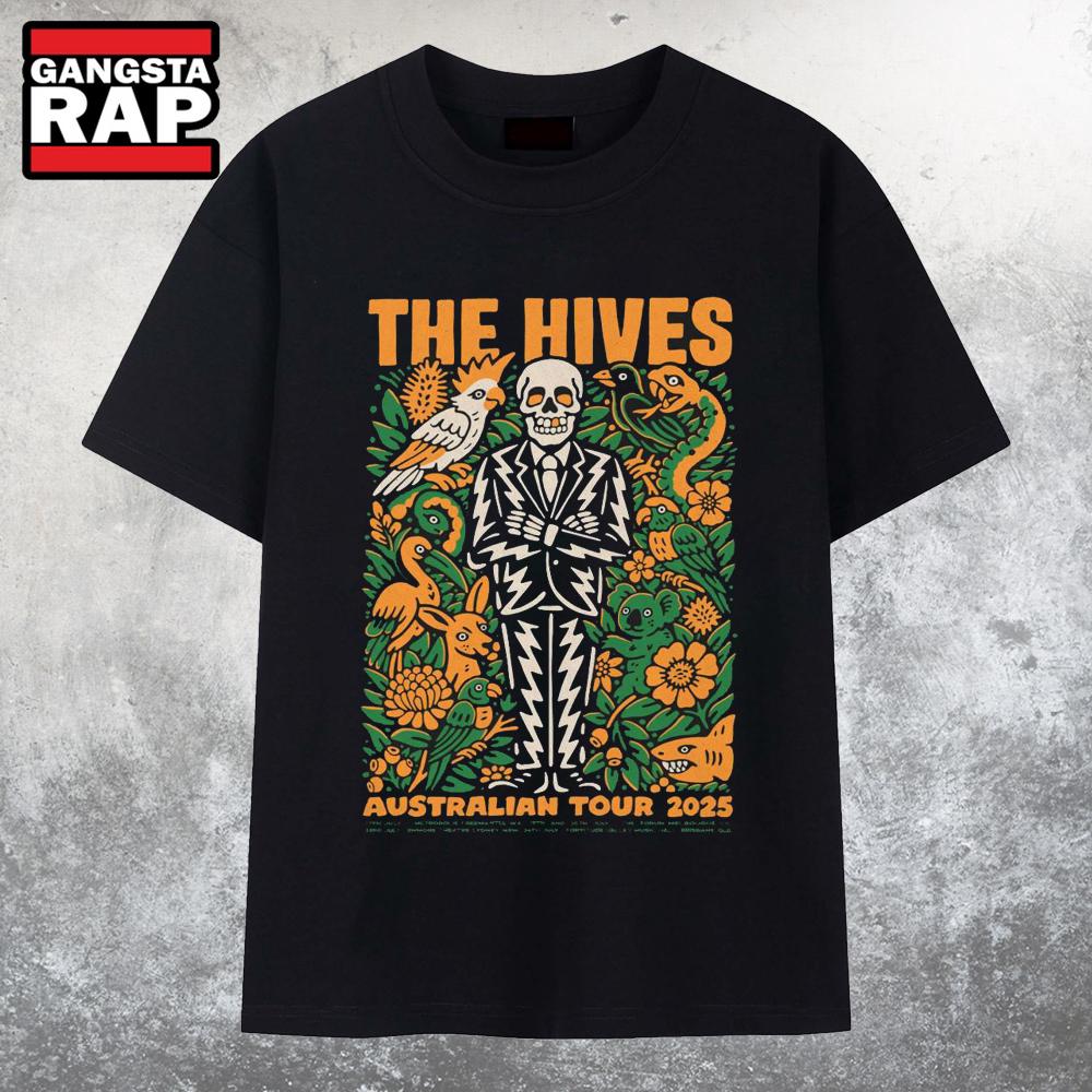 The Hives Australian Tour 2025 T Shirt