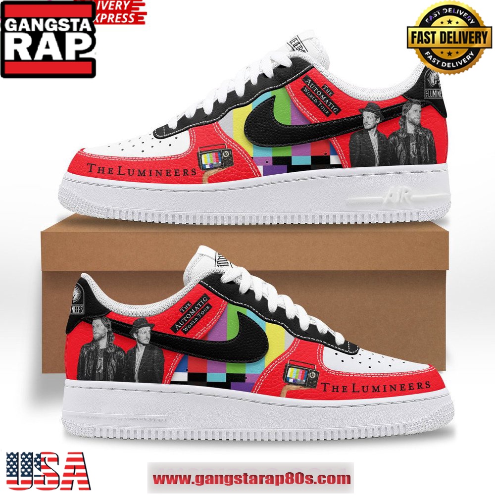 The Lumineers Special Edition Air Force 1 Running Sneakers Shoes